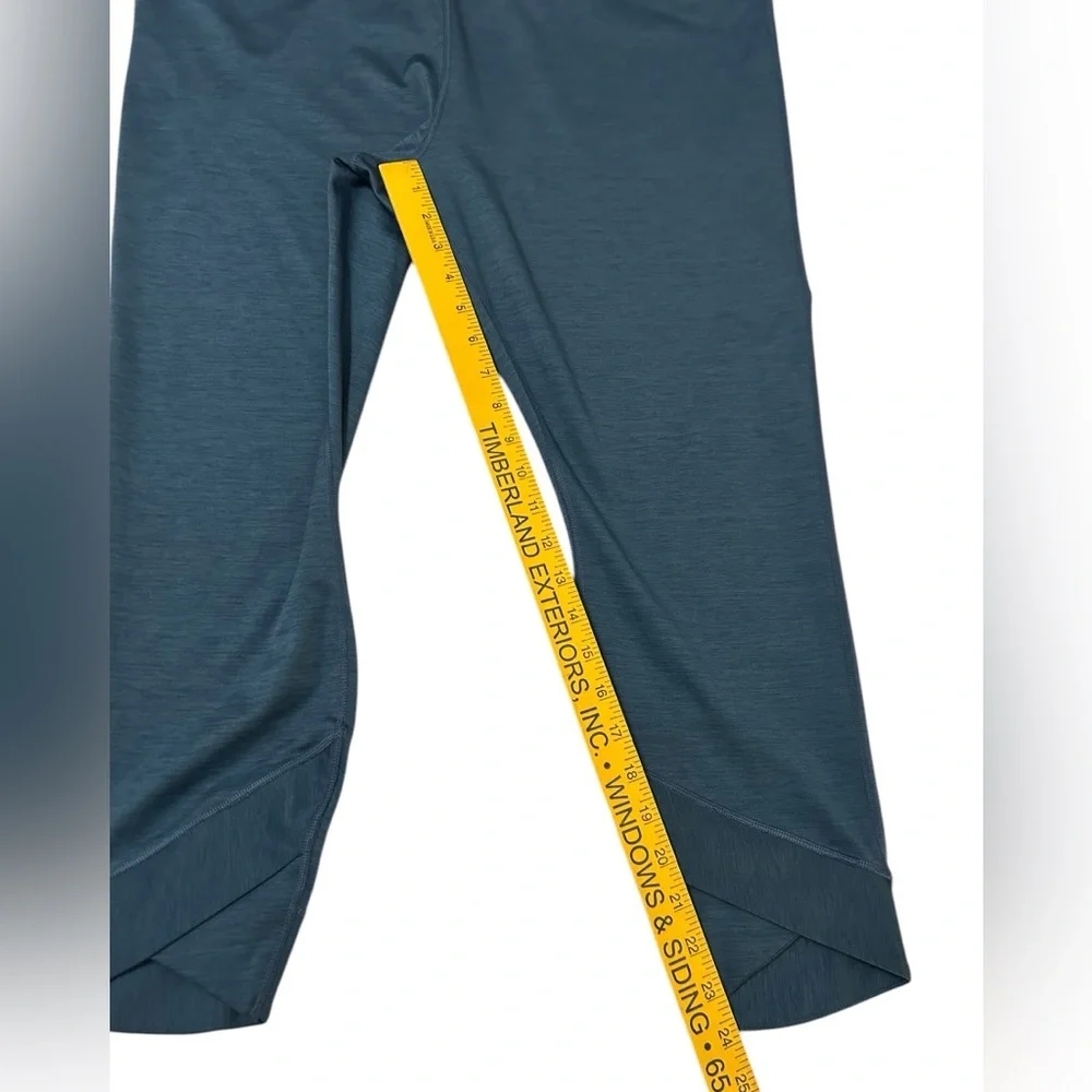 Nike Yoga Tights Womens Plus 2X Dri FIT High Rise 7/8 Length Wrap Valerian Blue. - Picture 9 of 10